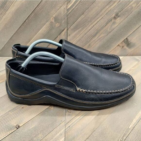 Cole Haan Tucker Venetian Slip On Loafers‎ Mens Size 10.5 M Black Casual Shoes - Picture 3 of 9
